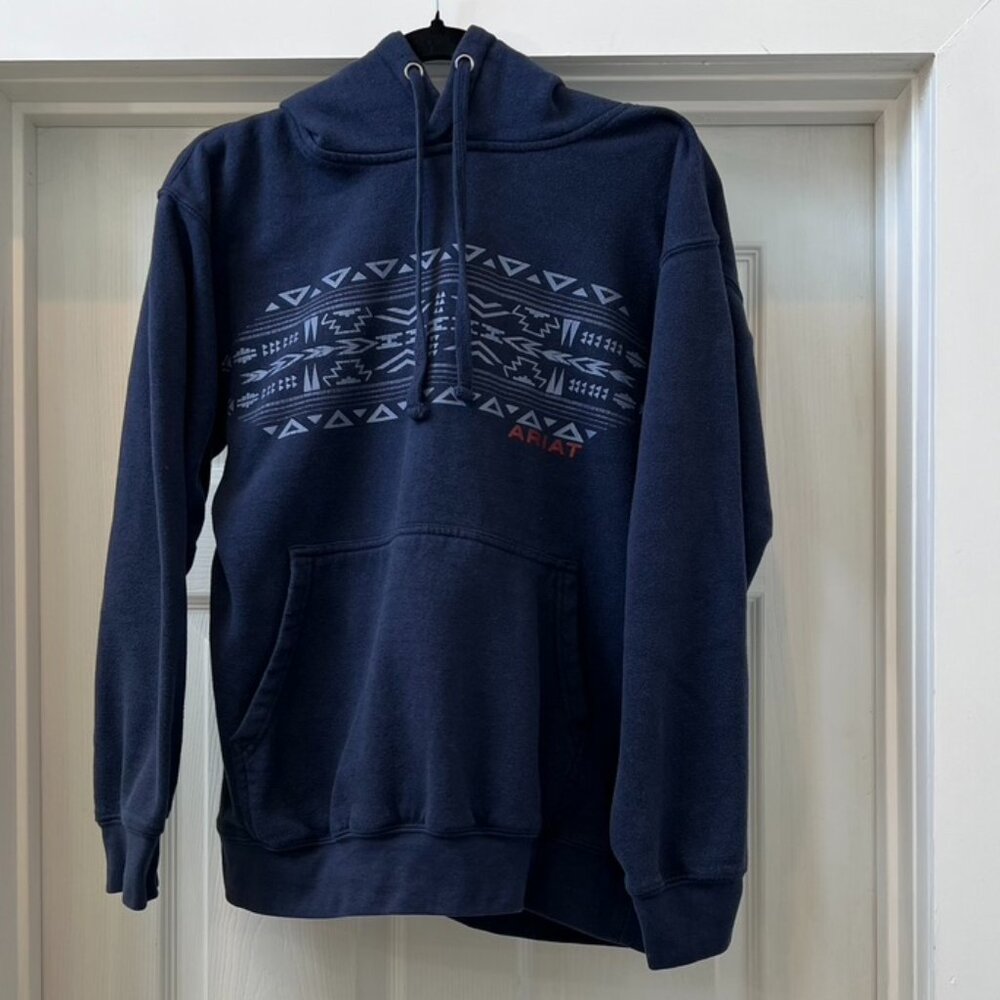 Youth ARIAT Tribal Pattern Hoodie - Used - Size M